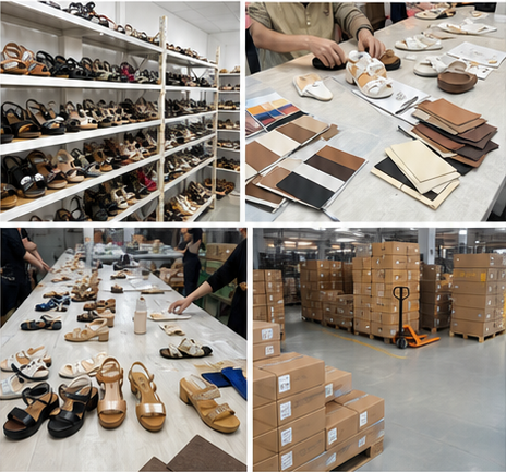 Yinyin Shoes sample and production references