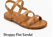 Strappy Flat Sandal